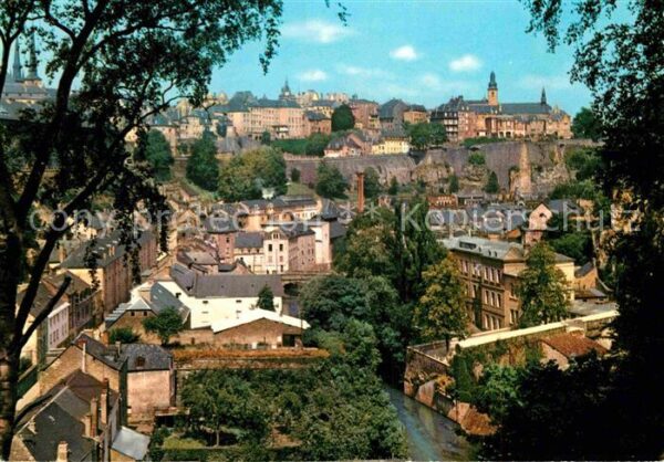 LUXEMBOURG  Luxemburg Pittoresque Ville basse du Grund Ville