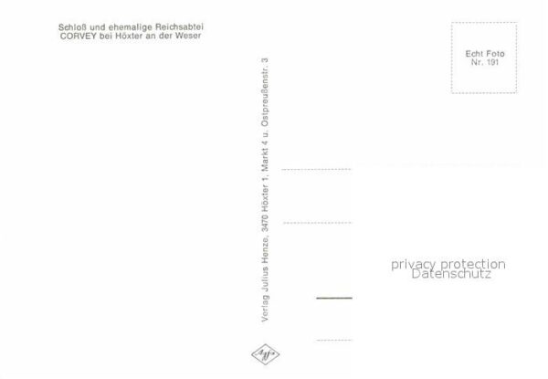 Corvey Schloss und ehemalige Reichsabtei Flieg – Bild 2