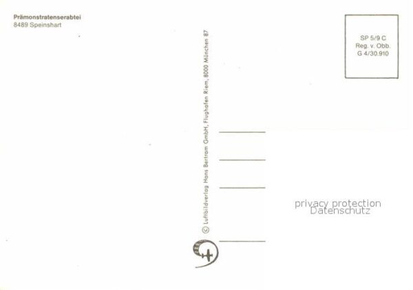 Speinshart Prämonstratenserabtei Fliegeraufnahme – Bild 2