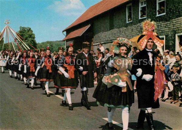 Ziegenhain Hessen Hessische Trachten Festumzug