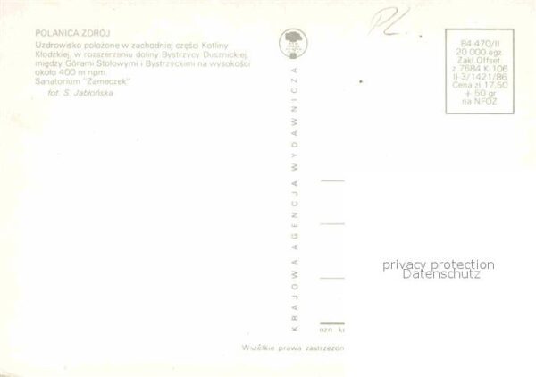 Polanica-Zdrój  Sanatorium Zameczek – Bild 2