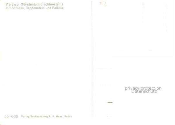 Vaduz mit Schloss Rappenstein und Falknis – Bild 2