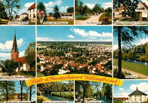 Fallingbostel Soltauer Strasse Kurhaus Kurpark Kneipp