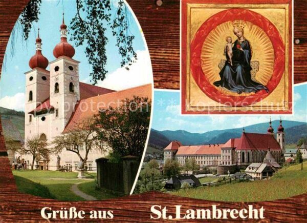 Sankt Lambrecht Steiermark Benediktinerstift Heiligenbild Maria im