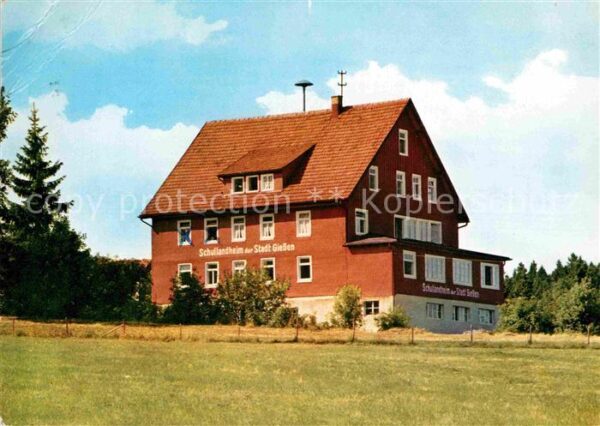 Kniebis Freudenstadt Schullandheim der Stadt Giessen im Schw