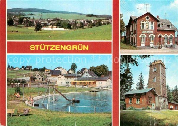 Stuetzengruen Teilansicht Gasthaus Naherholungszentru