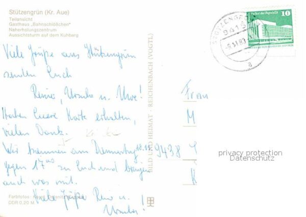 Stuetzengruen Teilansicht Gasthaus Naherholungszentru – Bild 2