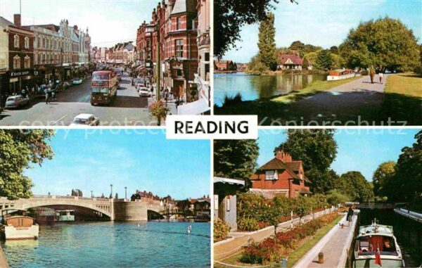 Reading Broad Street Promenade Thames at Cavers