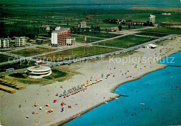 Lido delle Nazioni Panorama e Lago Spiaggia veduta aerea