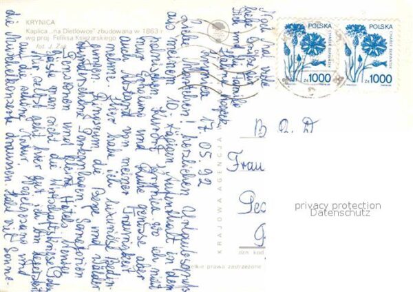 Krynica Gorska Kaplica na Dietlowce – Bild 2