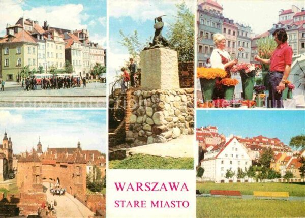 Warszawa Schlossplatz Denkmal Altstädter Ring