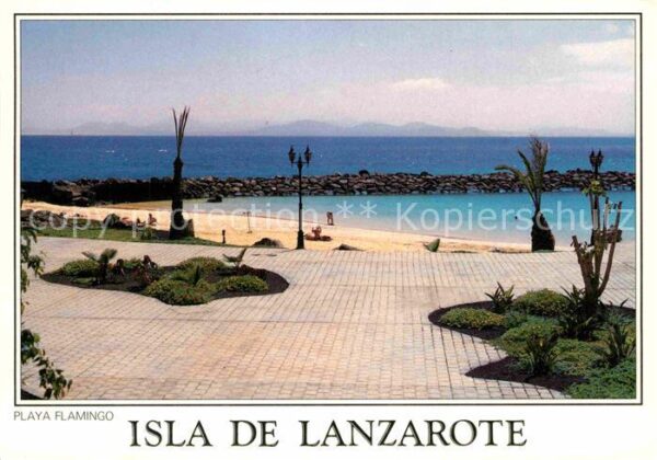 Lanzarote Kanarische Inseln Playa Flamingo