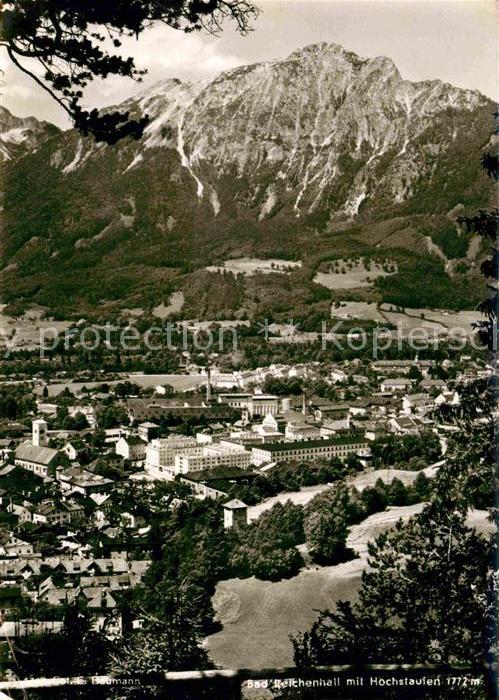 Bad Reichenhall Panorama Blick zum Hochstaufen Chiemgau