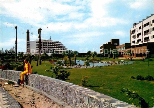 Las Palmas Gran Canaria Hotel Maspalomas Oasis Park Teich