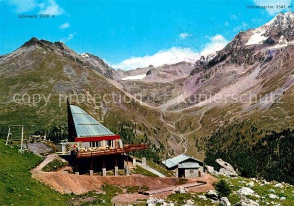 Solda Sulden Berghaus Schöneck Verteinspitze Ortlerg