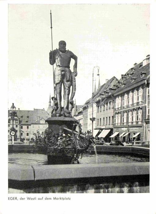 Eger Ungarn Der Wastl auf dem Marktplatz aus Jahrwe