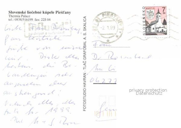 Piestany Slovenske liecebne kupele Thermia Palac – Bild 2