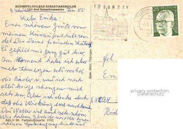 Bad Sebastiansweiler Teilansicht Schwefelheilbad – Bild 2