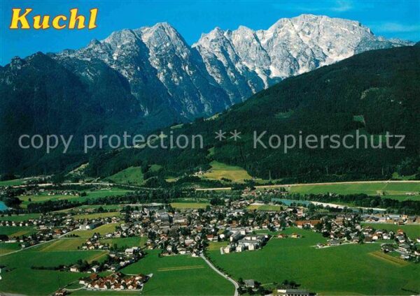 Kuchl Luftkurort im Salzachtal mit Hoher Göll