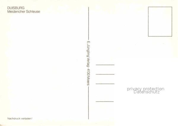Duisburg Ruhr Meidericher Schleuse – Bild 2