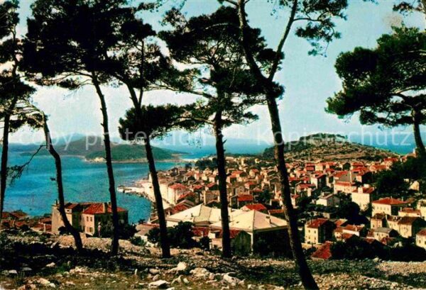 Mali Losinj Panorama Küste