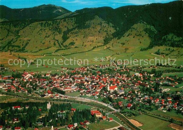 Oberammergau Panorama Blick vom Kofel Ammergauer Alp