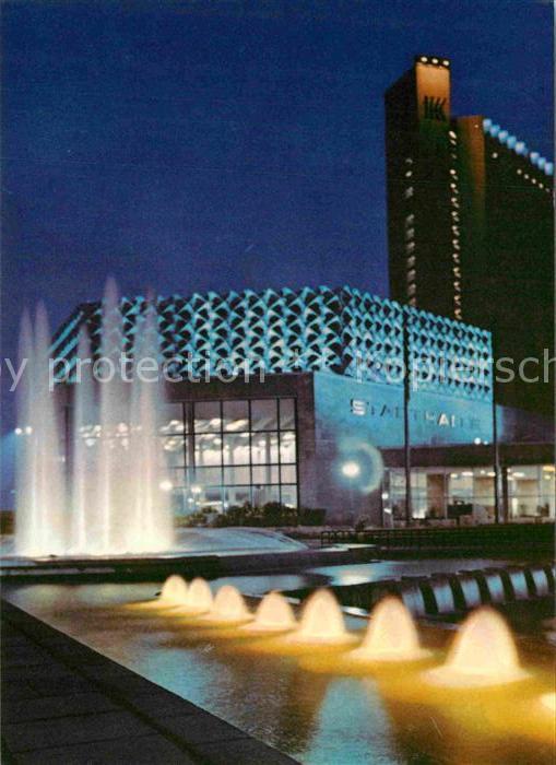 Karl-Marx-Stadt Stadthalle und Interhotel Kongress Nach