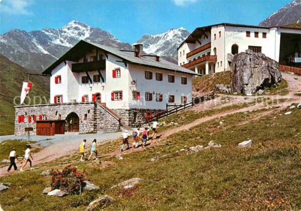 Serfaus Tirol Kölnerhaus Berghaus Samnaungruppe