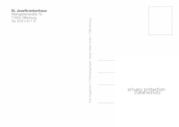 Offenburg St Josefkrankenhaus Fliegeraufnahme – Bild 2