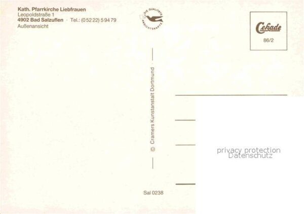 Bad Salzuflen Katholische Pfarrkirche Liebfrauen – Bild 2