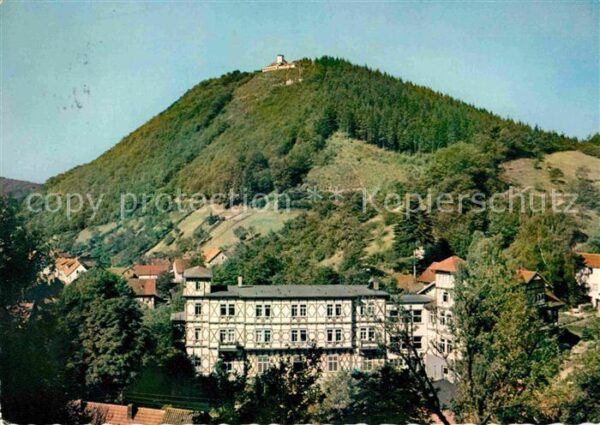 Bad Lauterberg Kneipp Sanatorium St Bennostift mit Bli