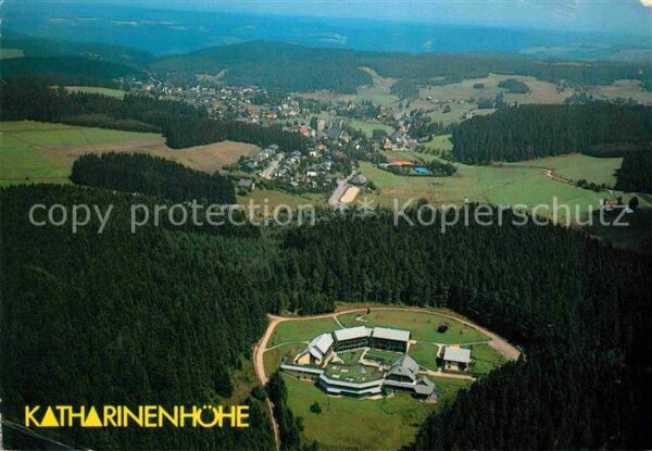 Schoenwald Schwarzwald Rehaklinik Katharinenhöhe Fliegeraufnah
