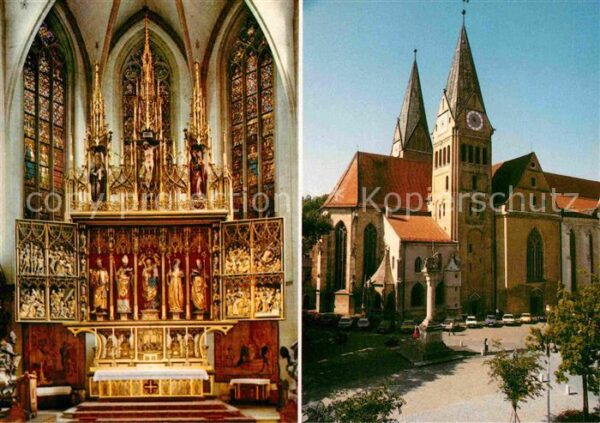 Eichstaett Oberbayern Dom und Hochaltar