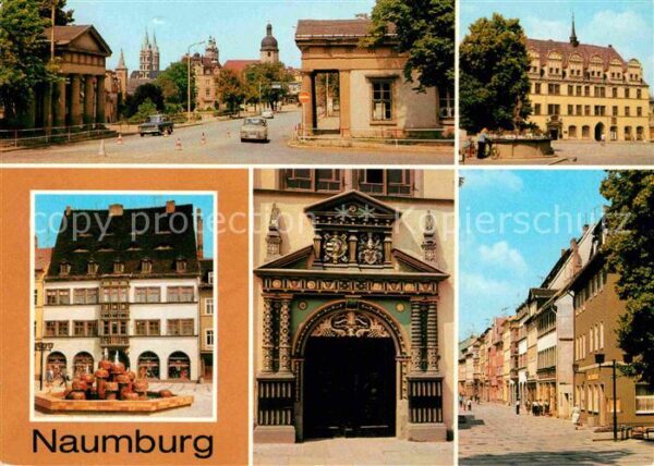 Naumburg Saale Salztor Rathaus Wilhelm Pieck Platz Hol
