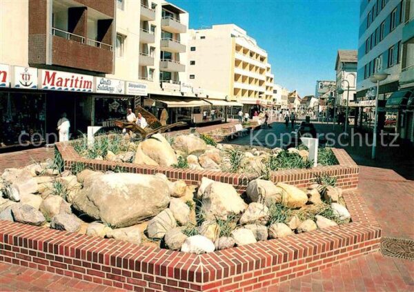 Westerland Sylt Fussgängerbereich Strandstrasse