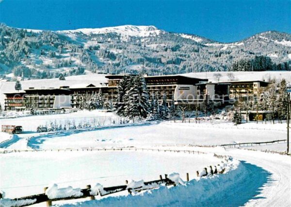 Sonthofen Oberallgaeu Kur und Sporthotel Sonnenalp Winterpano