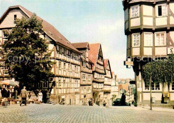 Bad Wildungen Lindenstrasse Alte Fachwerkhäuser