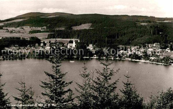 Titisee Panorama Blick über den Titisee Schwarz