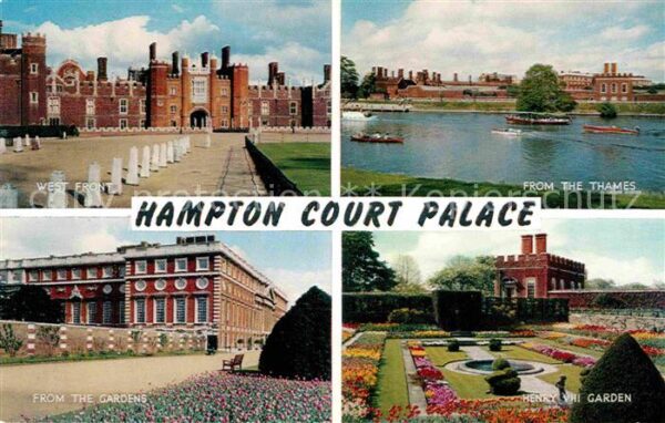 Richmond upon Thames Hampton Court Palace Henry VIII Garden