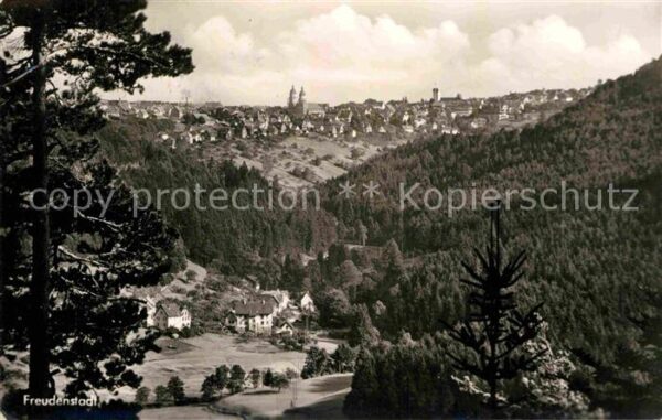 Freudenstadt Panorama Höhenluftkurort im Schwarzwald