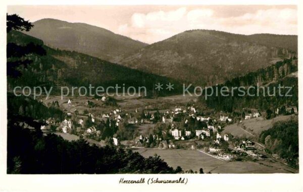 Herrenalb Bad Herrenalb Panorama Schwarzwald