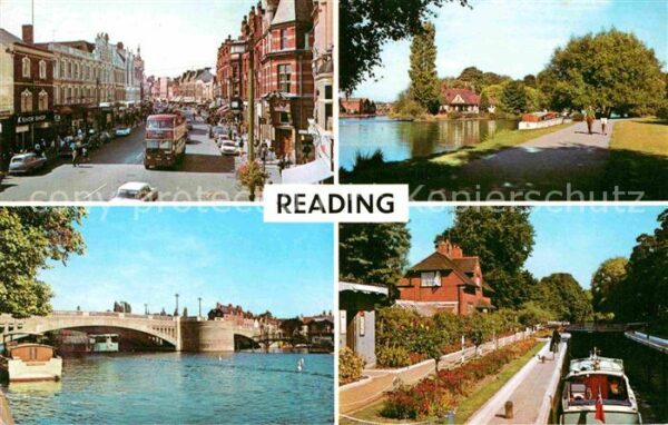 Reading Broad Street Thames Side Promenade Sonn
