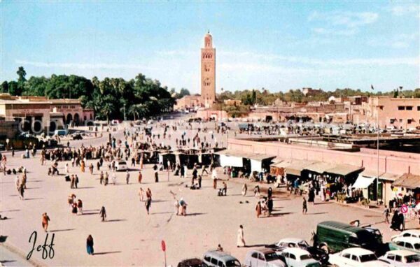 Marrakech Marrakesch Place Djermaa El Fna