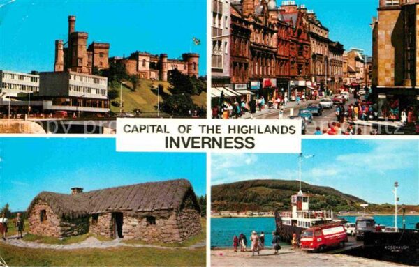Inverness Highland Castle Old Leanach Cottage Culloden Moo