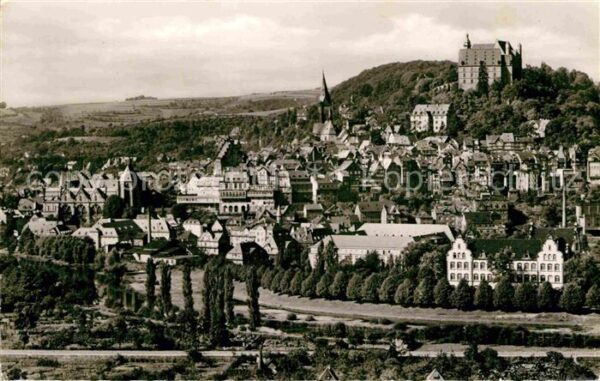 Marburg Lahn Panorama Universitätsstadt Schloss