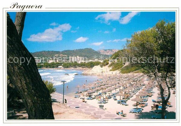 Paguera Mallorca Islas Baleares Panorama Strand