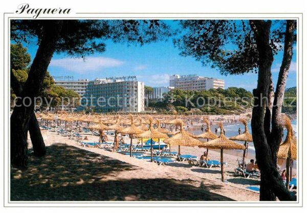 Paguera Mallorca Islas Baleares Panorama Strand Hotels Playa de Tora