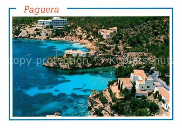 Paguera Mallorca Islas Baleares Cala Fornells vista aerea