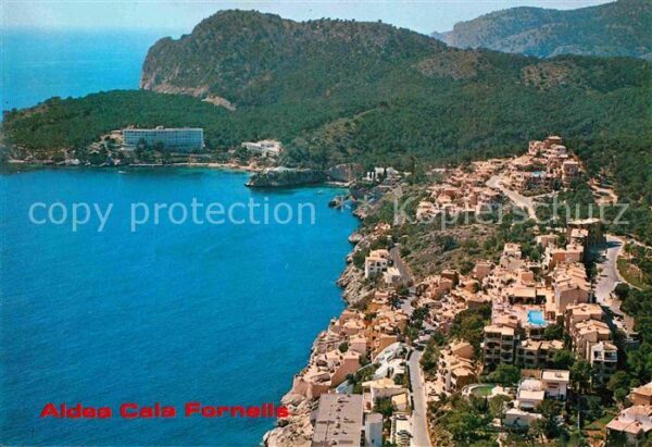 Paguera Mallorca Islas Baleares Aldea Cala Fornells vista aerea