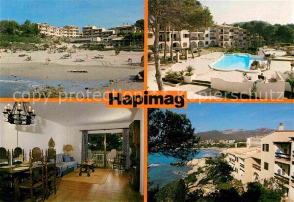 Paguera Mallorca Islas Baleares Hapimag Hotel Strand Swimming Pool
